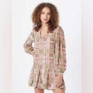 Glamorous Multicolor Plaid Dress